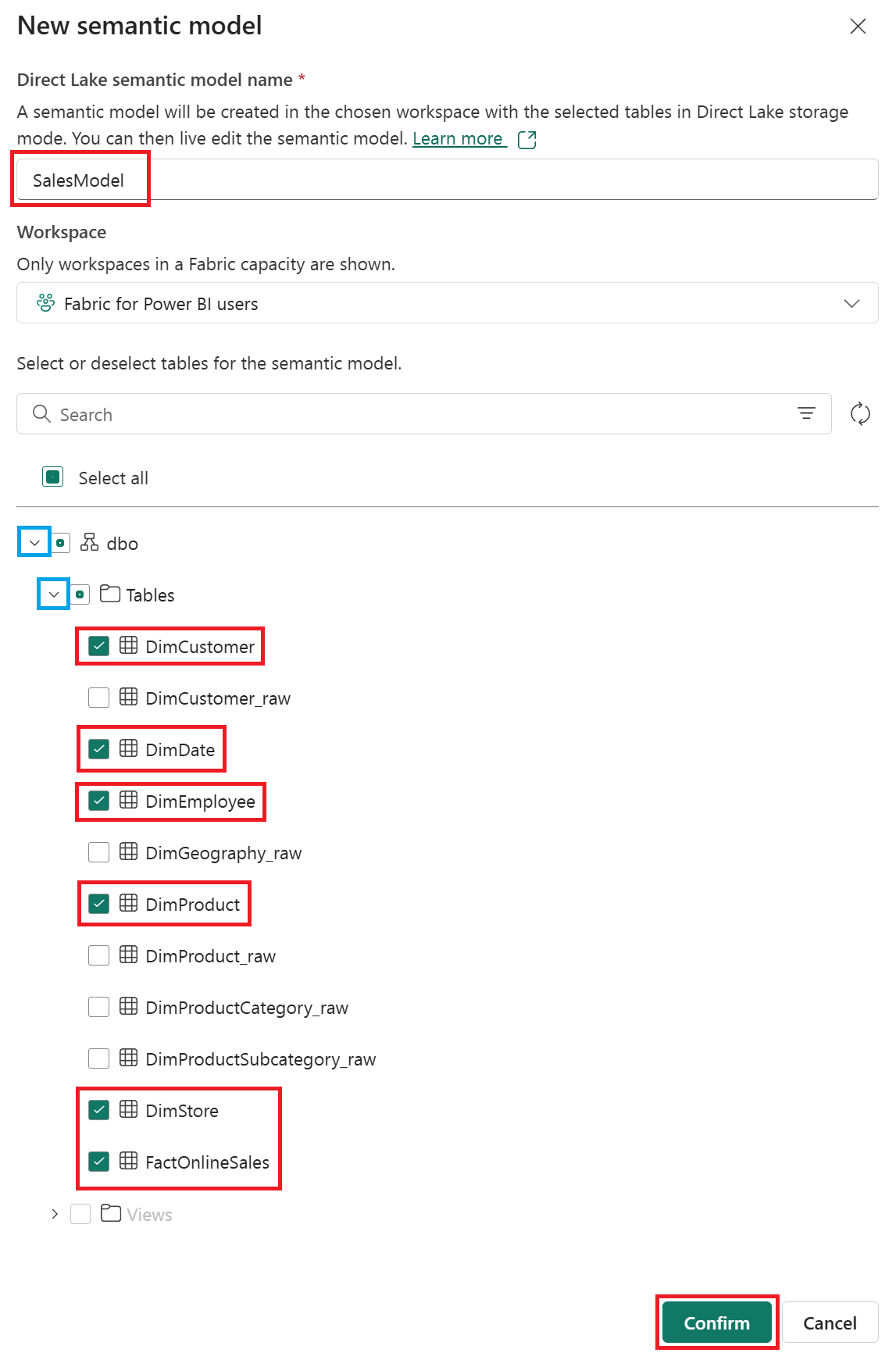 ワークスペース内の lakehouse 項目を示すスクリーンショット。