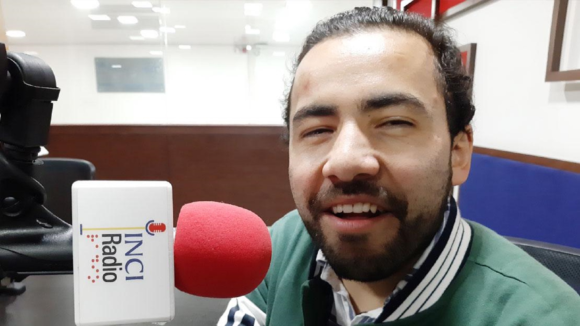Foto de Carlos Quintero, persona ciega Foto de Carlos Quintero, persona ciega