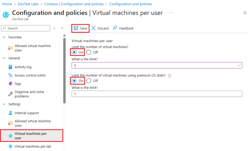 Screenshot: Virtuelle Computer pro Benutzer