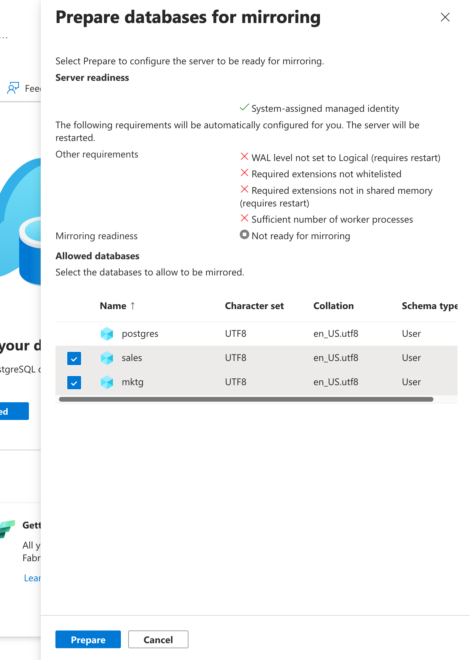 Screenshot der Seite