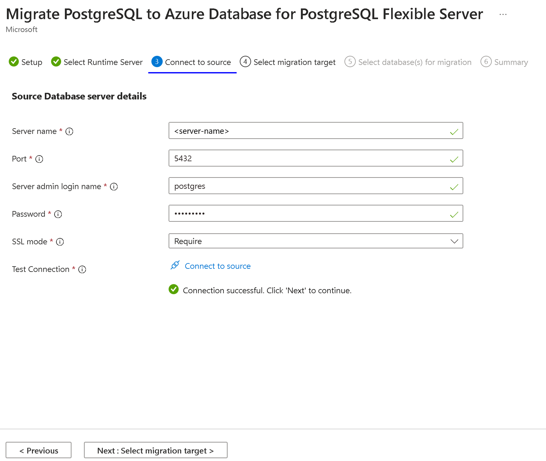 Screenshot: Registerkarte „Mit Quelle verbinden“.