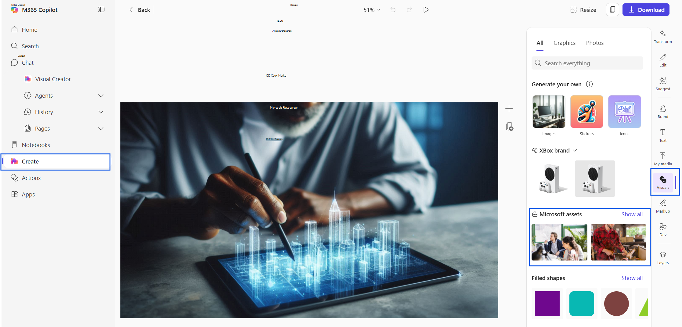 Screenshot: Registerkarte 