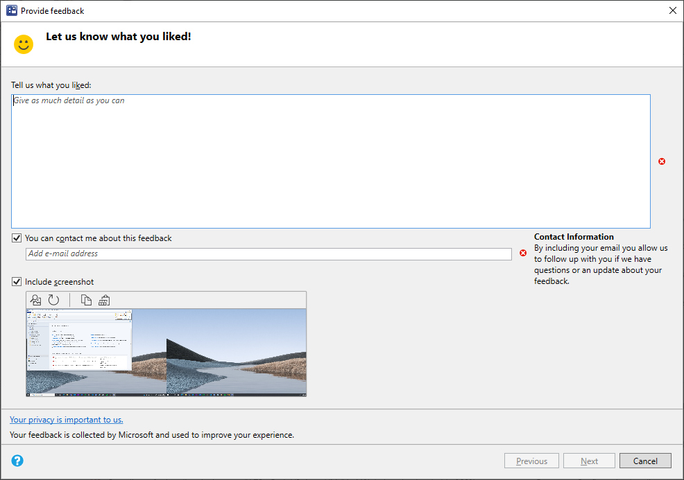 Screenshot des Assistenten