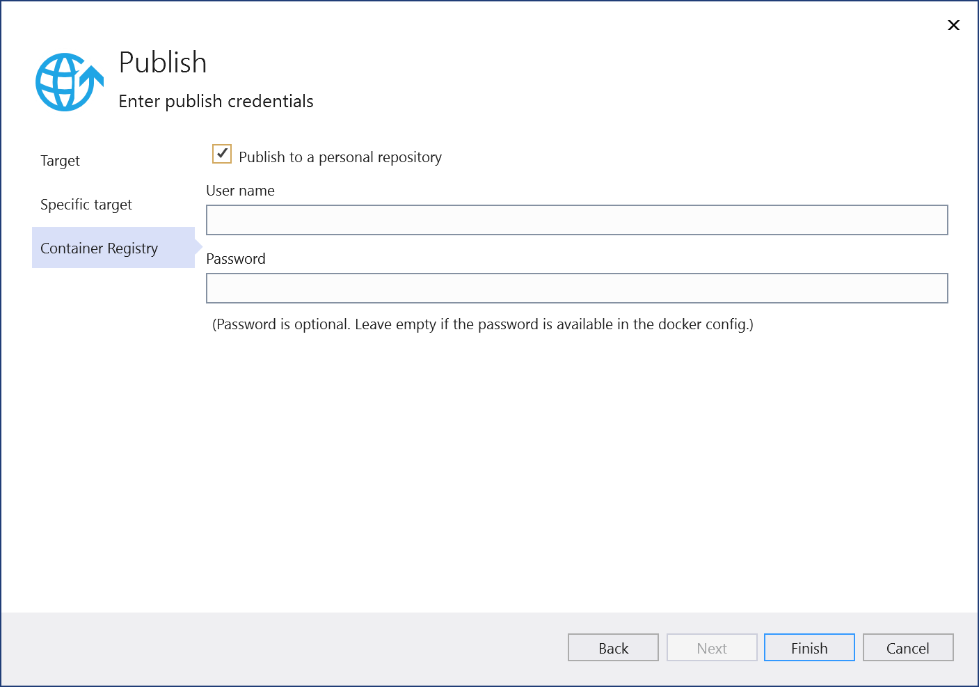 Screenshot des Dialogfelds 