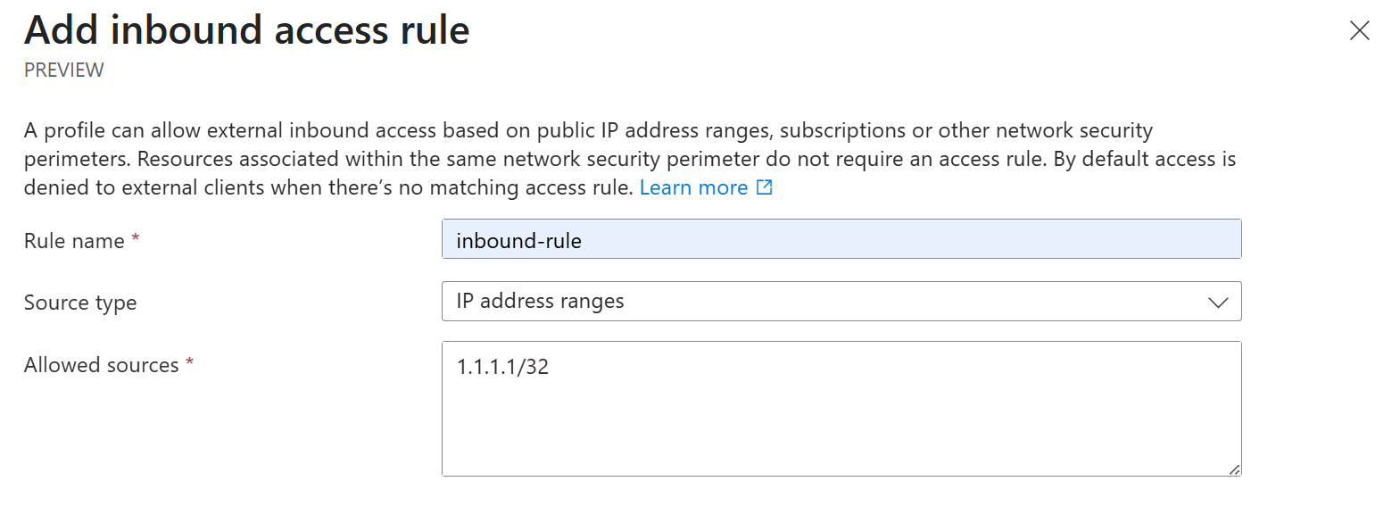 A screenshot showing the add button.