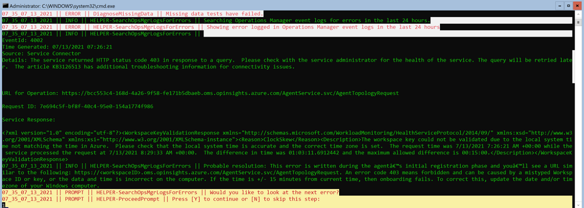 Move to next error