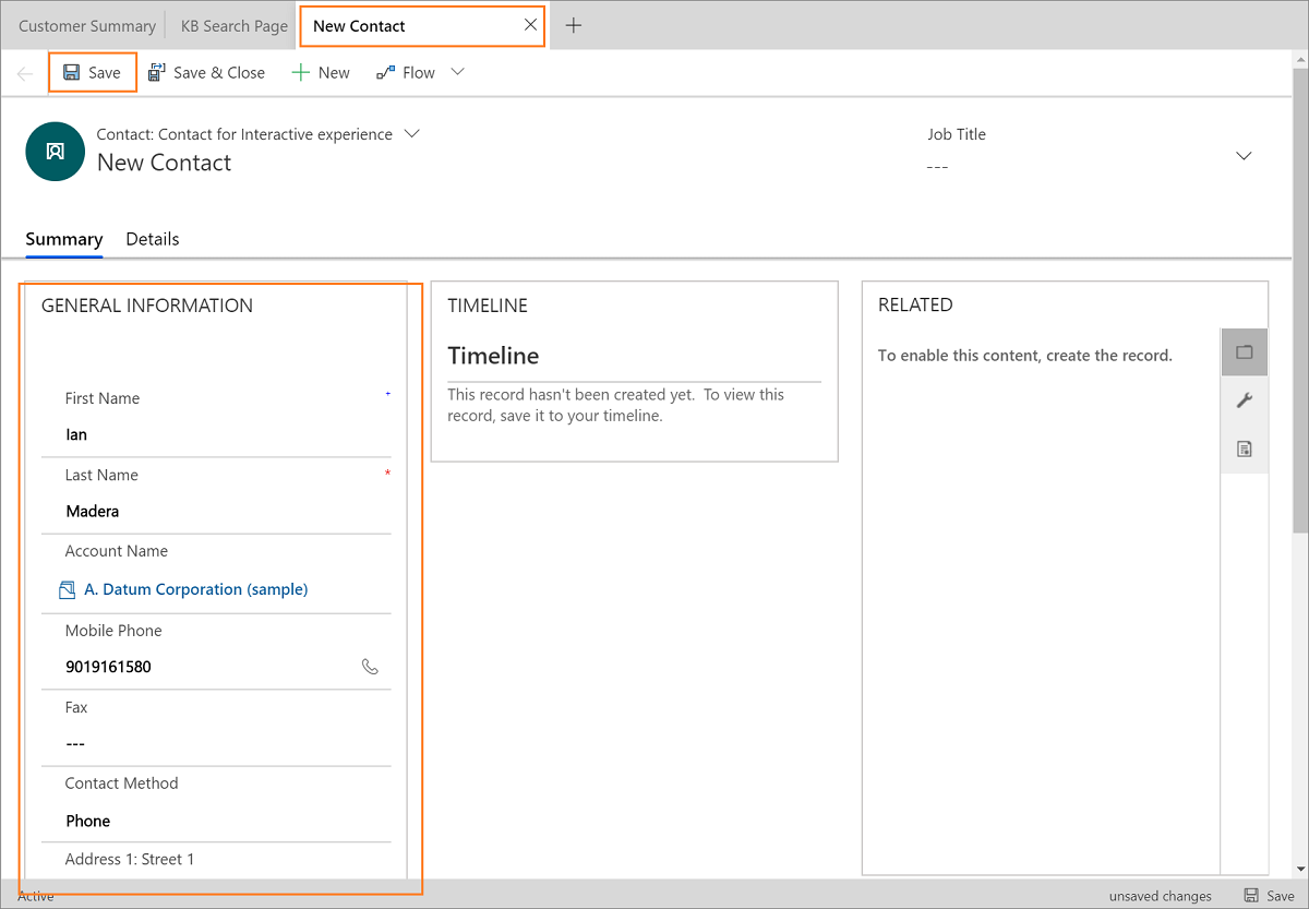 Fill in the form Fill in the form.