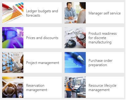 Reservation management tile.