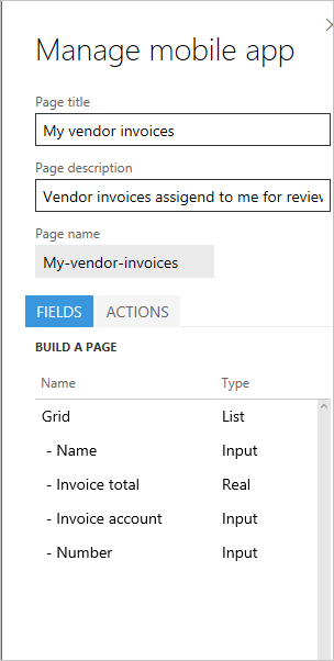 Page after fields are added.