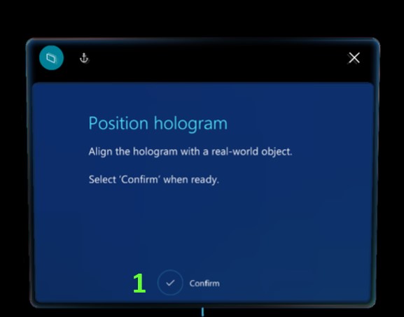 Align holographic anchor page Align holographic anchor page.