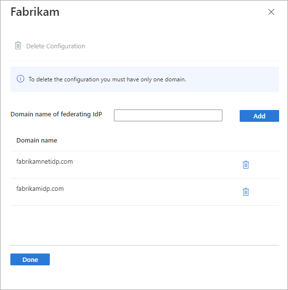 Screenshot of the ___domain configuration page.