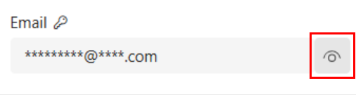 2508 unmask sensitive values