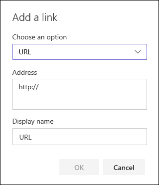 Image of the edit menu for navigation
