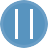 A glyph badge denoting the 'paused' status.