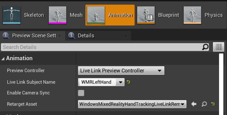 Live Link Animation