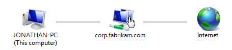 screen shot of icon with link-select mouse pointer