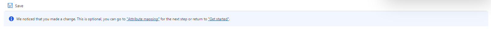 Screenshot dell'indicazione per i filtri di ambito.