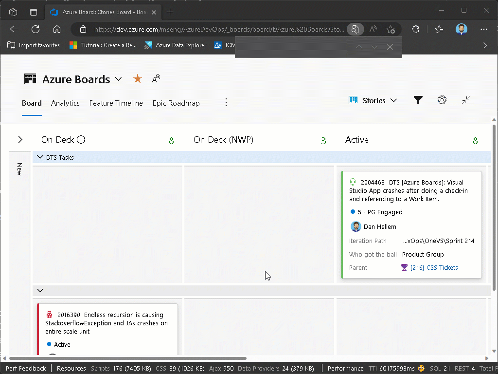 スイムレーンに色を追加するデモを行う Gif。