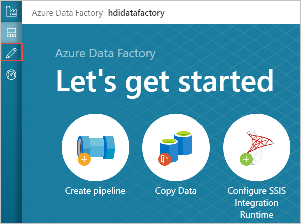 Azure Data Factory のリンクされたサービスを作成します。