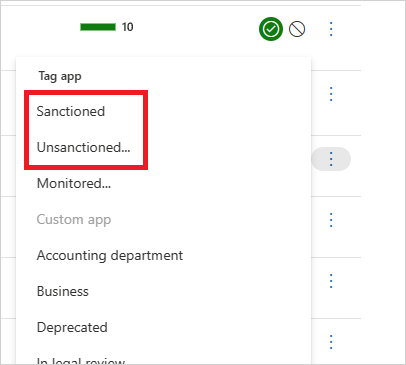 タグを承認済みとして 承認済みとしてタグ付けします。