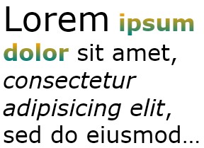 は FormattedText オブジェクト