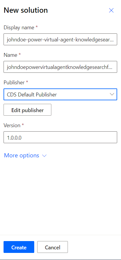 ソリューションを追加する ソリューションを追加する。