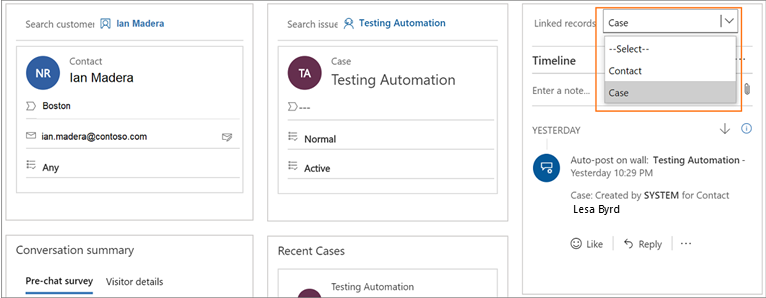 ドロップダウンリストでリンクされたレコードのみを表示する リンクされたレコードのみをドロップダウンで表示。