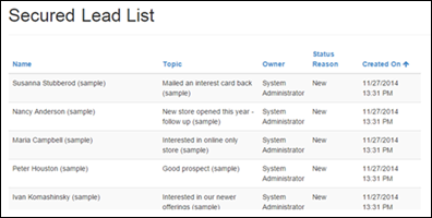 潜在顧客にグローバル アクセス許可を付与する リードにグローバルのアクセス許可を付与する。