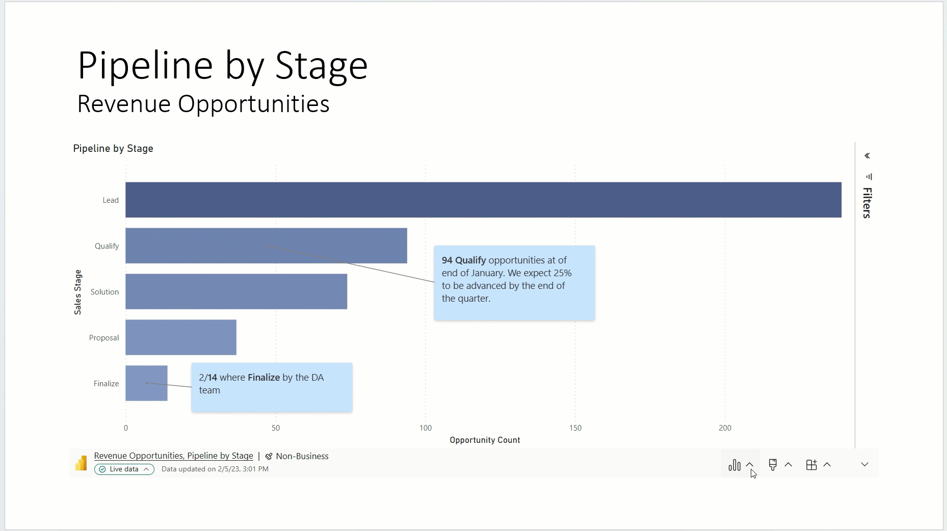 注釈を表示/非表示にする方法と、注釈に非表示の注釈があることを知る方法を示すアニメーション画像。