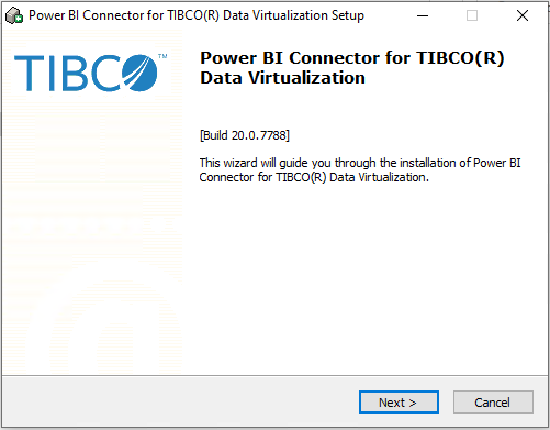 TDV セットアップ。
