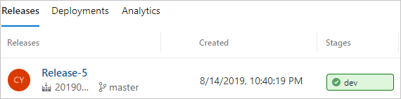 開発へリリース