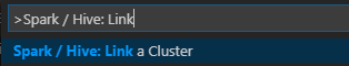 link cluster コマンド