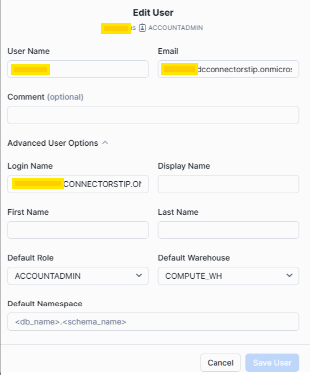 사용자 세부 정보