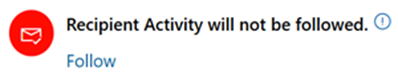 전자 메일 팔로우 상태 끄기