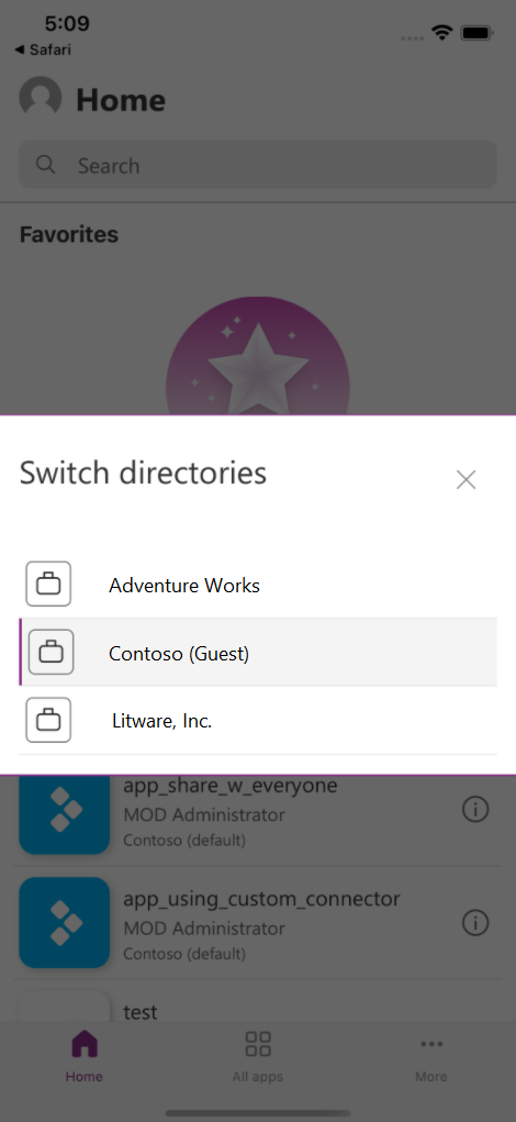 디렉터리 목록입니다.