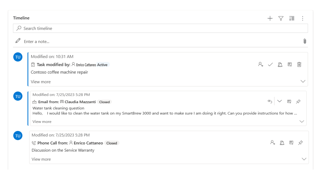 놓친 보기 항목.