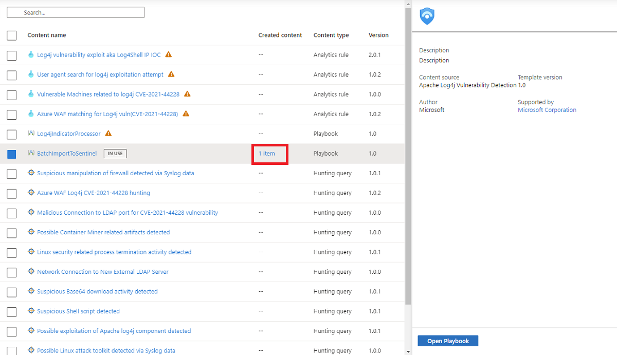 Captura de tela do tipo conteúdo do tipo de guia estratégico na solução.